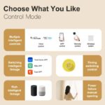 Electric Curtain Motor Quite Zigbee Wifi Remote Conotrol Lithium Battery Smart Curtain - Image 6