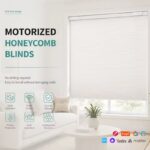 No Drill Easy Install Honeycomb Blind Fabric Cellular Shades Cordless, Top Down Bottom up Honeycomb Pleated Blinds - Image 4