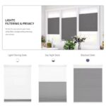 Day and Night Blinds Smart Double Cellular Blinds Honeycomb Pleated Window Shades Home Fabric Spring Format - Image 6